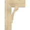 Ekena Millwork Merced Block Rough Sawn Bracket, Douglas Fir, 6"W x 18"D x 26"H BKT06X18X26MRC05RDF - alternate 2